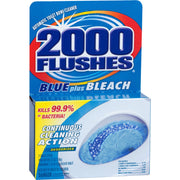 208017 2000 Flushes Blue Plus Bleach Automatic Toilet Bowl Cleaner