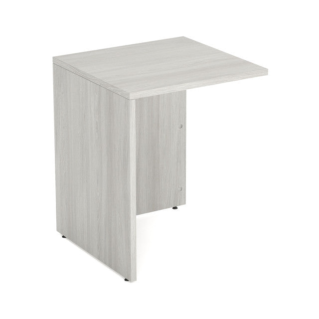 OfficeSource Laminate Reversible Return - 24"W x 24"D - Arcadia White