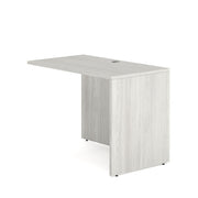 OfficeSource Laminate Reversible Return - 42''W x 24''D - Arcadia White