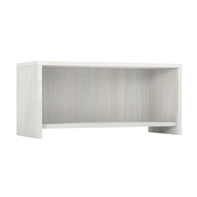 OfficeSource Laminate Wall Mounted Open Hutch - 36.5''W - Arcadia White