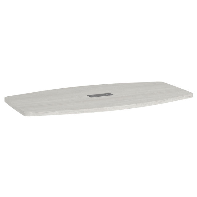 OfficeSource Conference Tables 72" Boat Shaped Top (Top Only) - Arcadia White