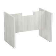 OfficeSource Conference Tables Slab Base with Modesty Panel - Arcadia White