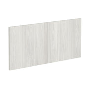 OfficeSource  Optional Laminate Doors - For OS140OH Open Hutch - Arcadia White