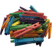 STEM Basics  Multicolor Clothespins (50)
