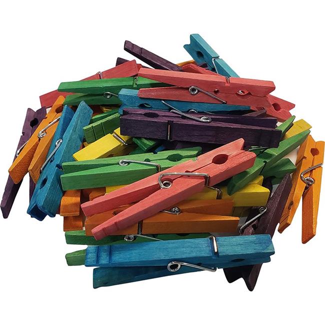 STEM Basics  Multicolor Clothespins (50)