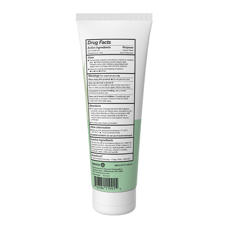 Dynashield w/ Dimethicone Skin Protectant Cream, 4 oz. Tube - 24 Tube per Case