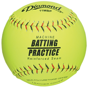 Pitching Machine & Training Balls - Leather, 11" Softball Size - Pack Of 12 (Model # - 11MBP)