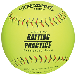 Pitching Machine & Training Balls - Leather, 11" Softball Size - Pack Of 12 (Model # - 11MBP)