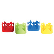 Crowns - 24 ct., Bright Tag, 6 ea. Of 4 Asst'd Colors