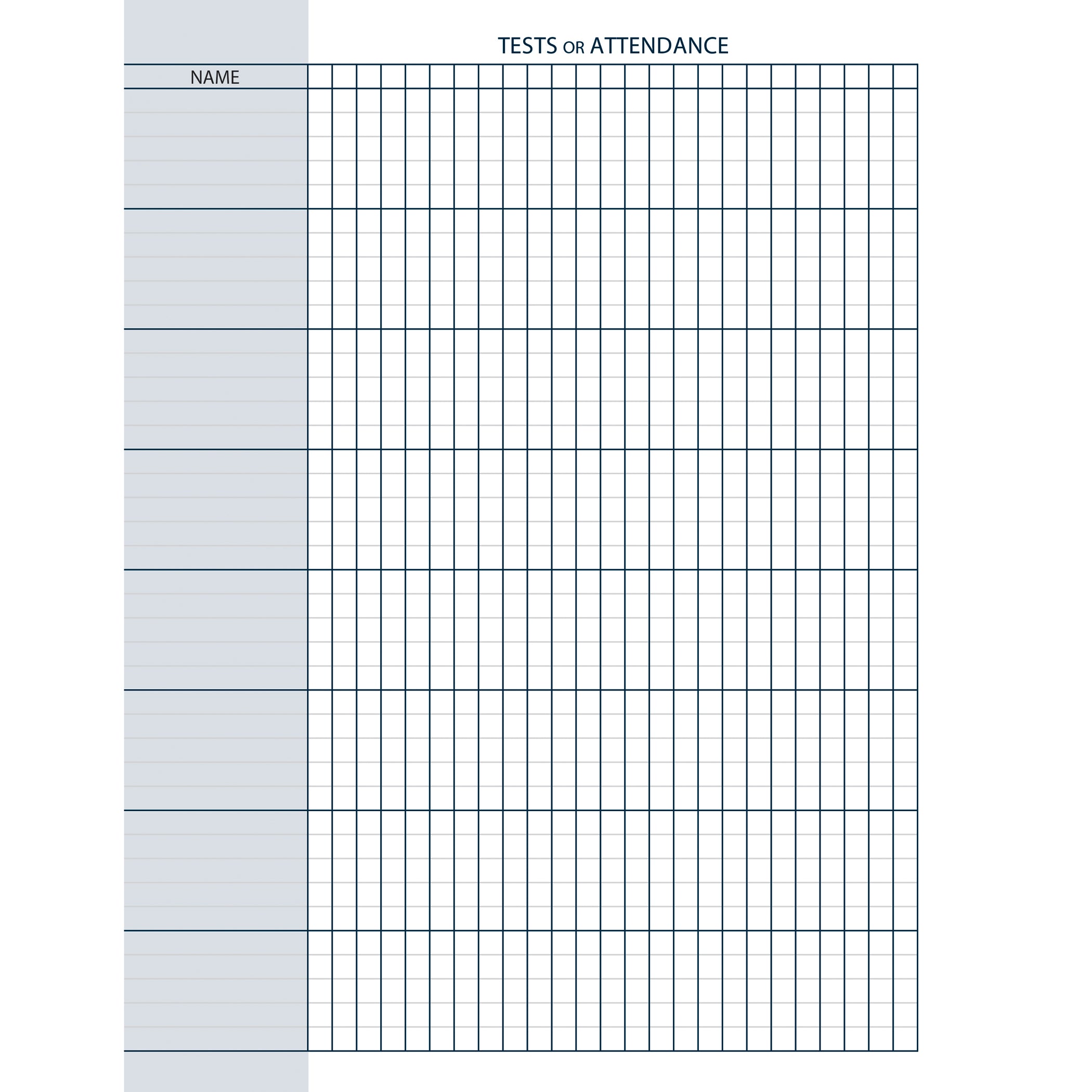 Teacher's Planner, 45 Weeks, Blue, 8-1/2" x 11"