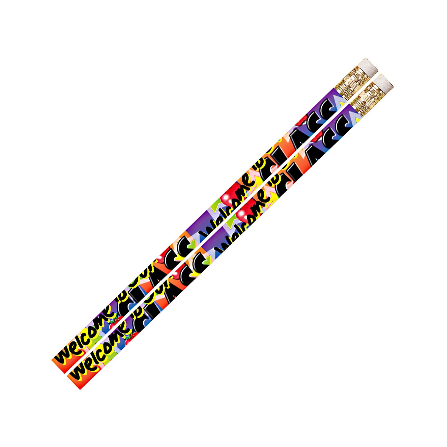 Welcome To Our Class Motivational Pencils, 12/pkg
