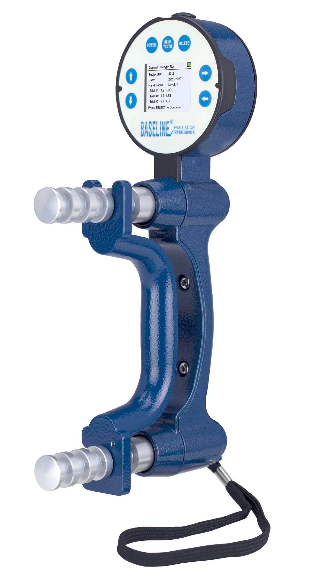 Baseline, BIMS Digital 5-Position Grip Dynamometer, Clinic Model