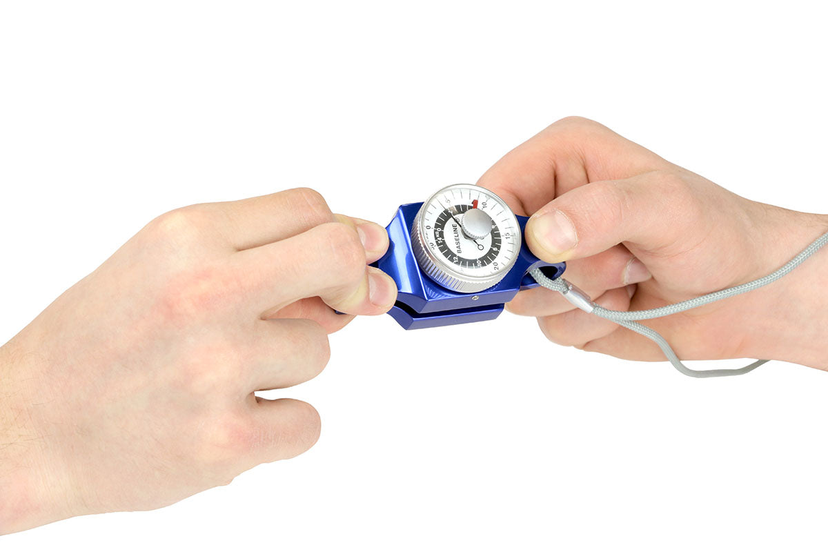 Baseline Pinch Gauge - Mechanical - Blue - 30 lb Capacity