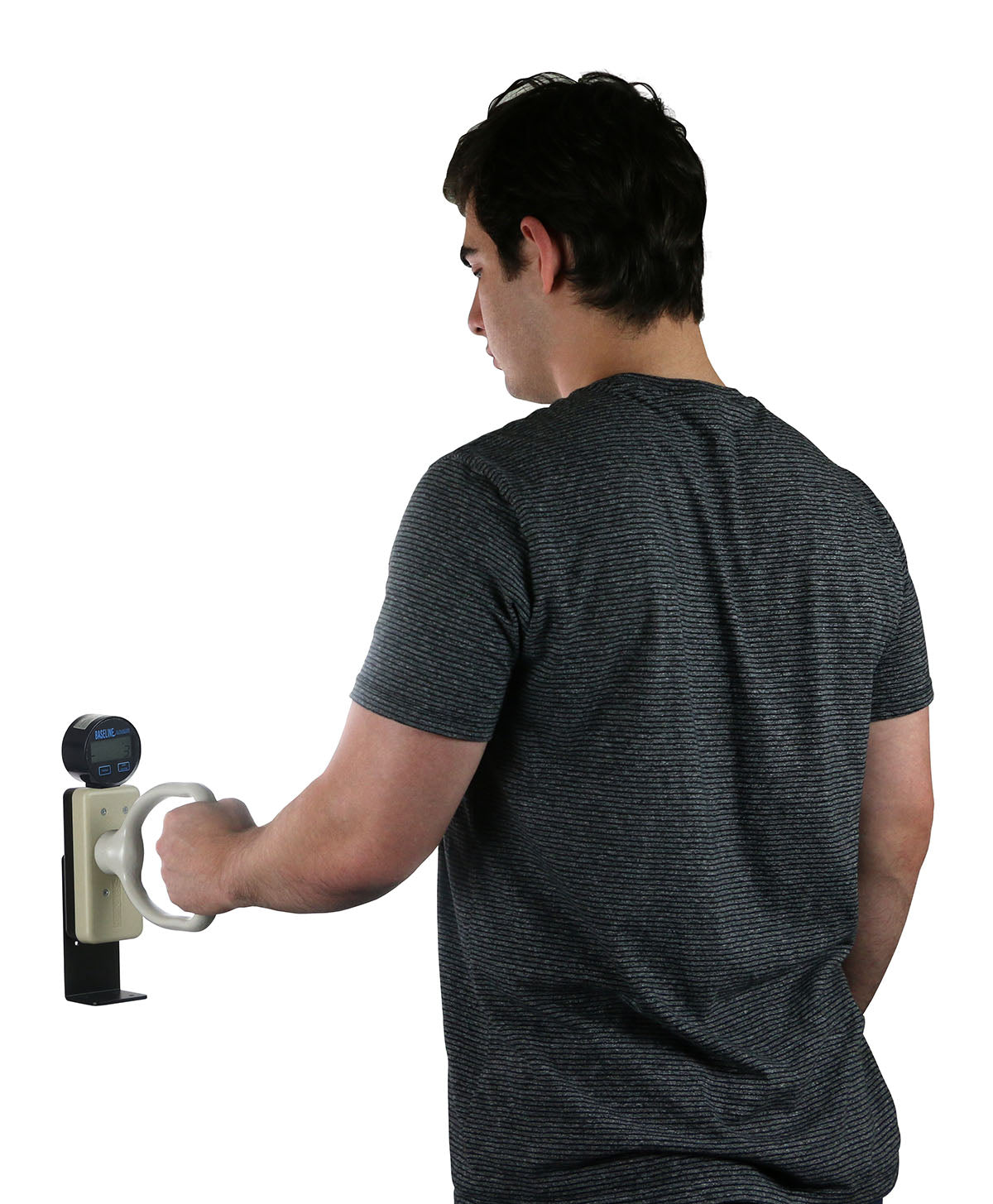 Baseline Wrist Dynamometer - Digital LCD 500 lb Capacity, with Knob Grip & Mount Bracket