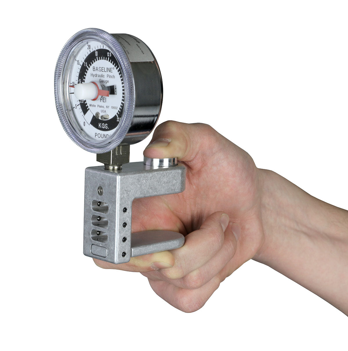 Baseline Pinch Gauge - Hydraulic - 5-level Pinch Feedback Mode - 50 lb Capacity