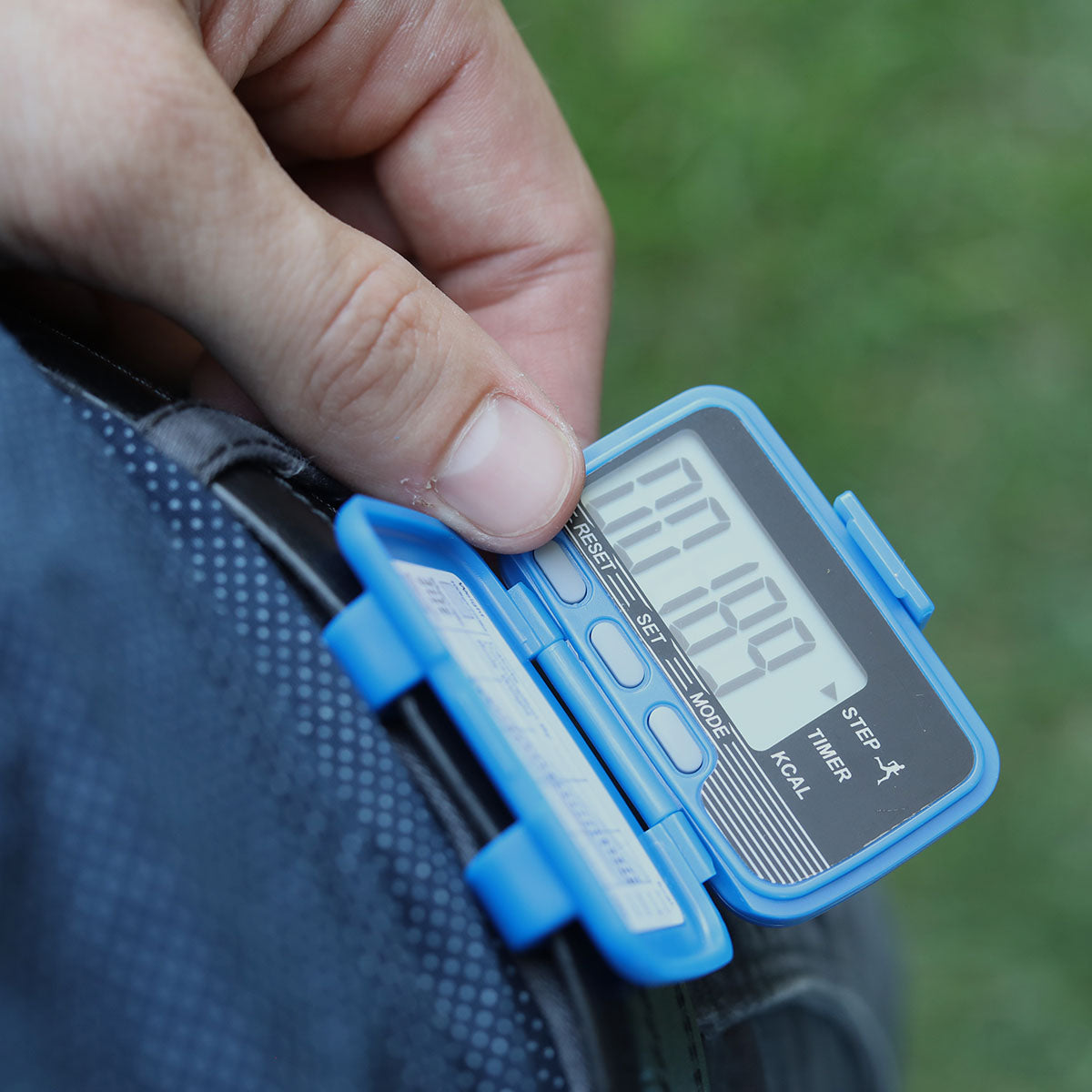 Baseline Deluxe Pedometer, Step, Distance, Calorie, Activity Time, Includes Strap