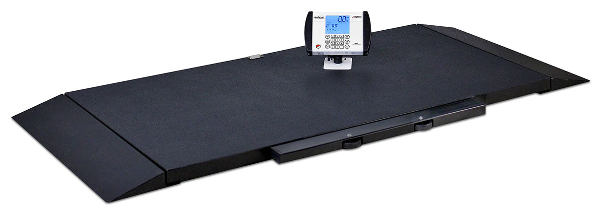 Detecto, 8500 Stretcher Scale, Portable, Digital, 1,000 lb x .2 lb / 450 kg x .1 kg, BT / WiFi