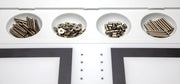 Manipulation and Dexterity Test - Purdue Pegboard Accessory - 25 collars, 45 washers and 55 pins