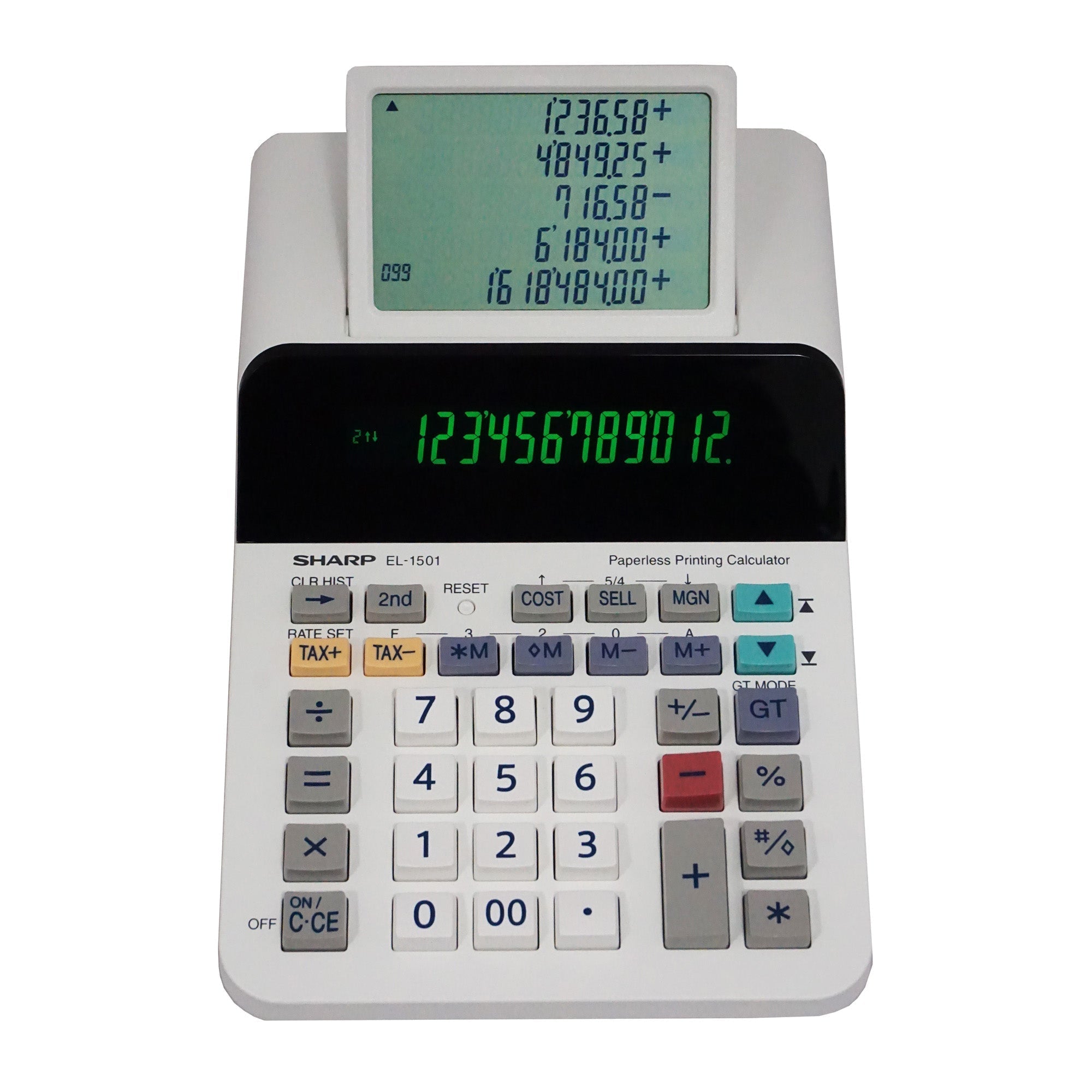 Compact Paperless Printing Calculator