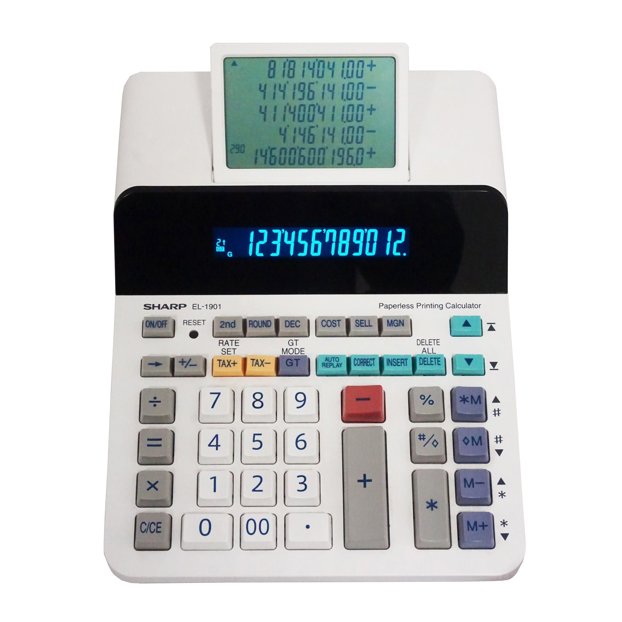 12 Digit Paperless Printing Calculator