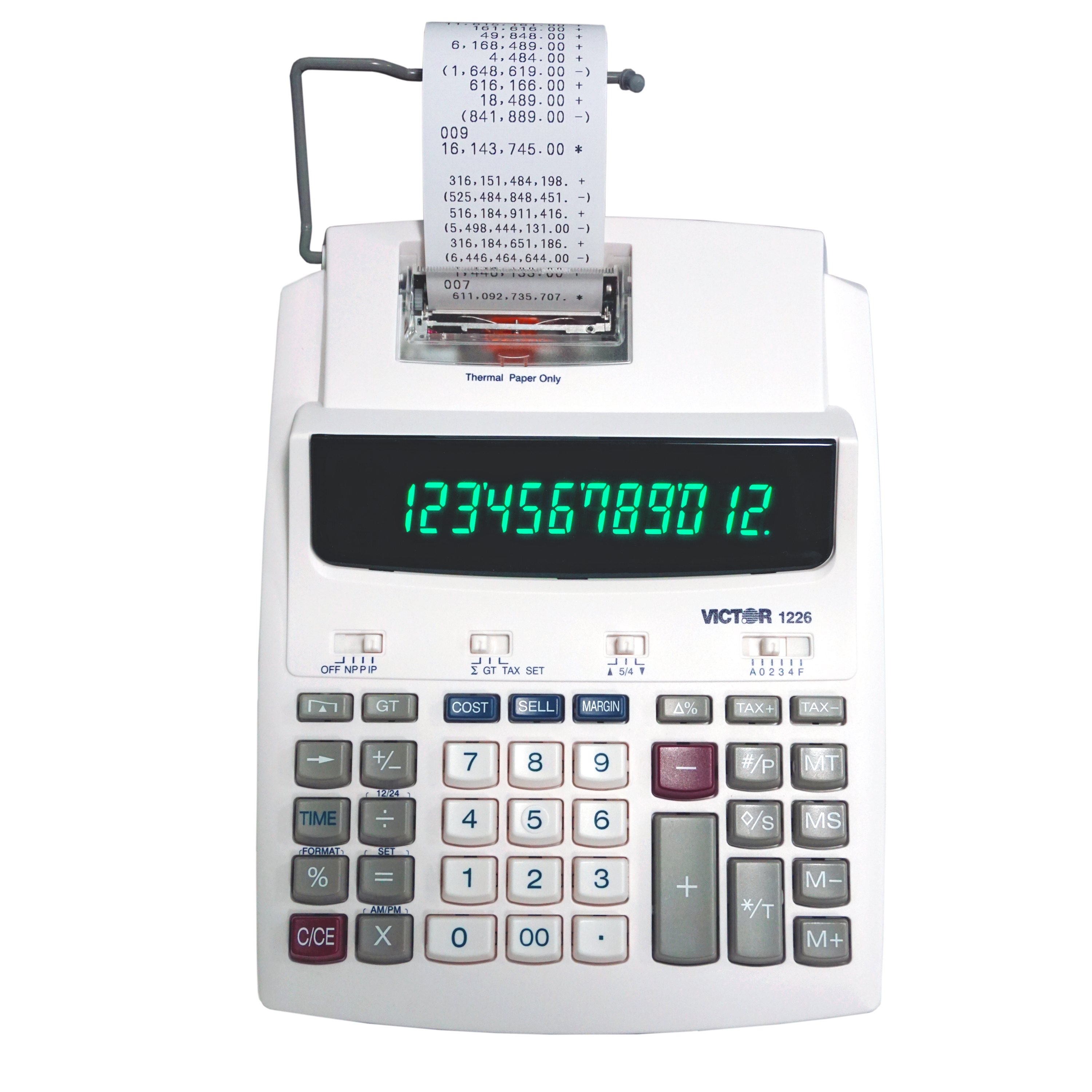 12 Digit Thermal Printing Calculator