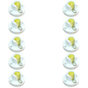 Lamp Receptacle Porcelain Mini, Pack of 10