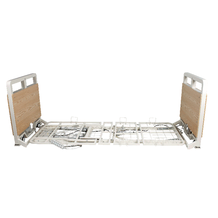D500 LTC 5 Function Ultra-Low Bed - Light Oak (No Rail), 1 Piece per Case