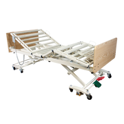 DB300 Bariatric LTC 5 Function Low Bed - Wood Boards - Light Oak with Pivot Assist Bar, 1 Piece per Case