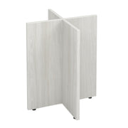 OfficeSource Conference/Multi-Purpose Tables X Base For 36" and 42" Round Top - Arcadia White