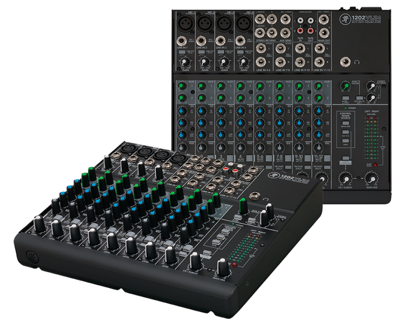 Mackie 1202VLZ4 12-Channel Compact Analog Mixer