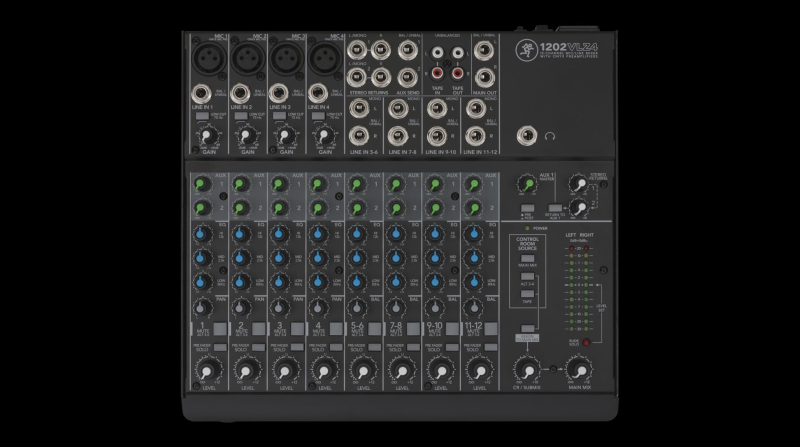 Mackie 1202VLZ4 12-Channel Compact Analog Mixer