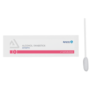 Alcohol Swabsticks, 4", 1 Swabstick per Packet - 50 packets per Box/10 Boxes per Case