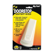 Non-skid Base, Prevent Scratches, Non-slip, Heavy Duty, Impact Resistant, Crush Proof - Rubber - 1.3" Height x 2.3" Width - Beige - 1 Each