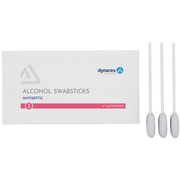 Alcohol Swabsticks, 4", 3 Swabsticks per Packet - 25 packets per Box/10 Boxes per Case