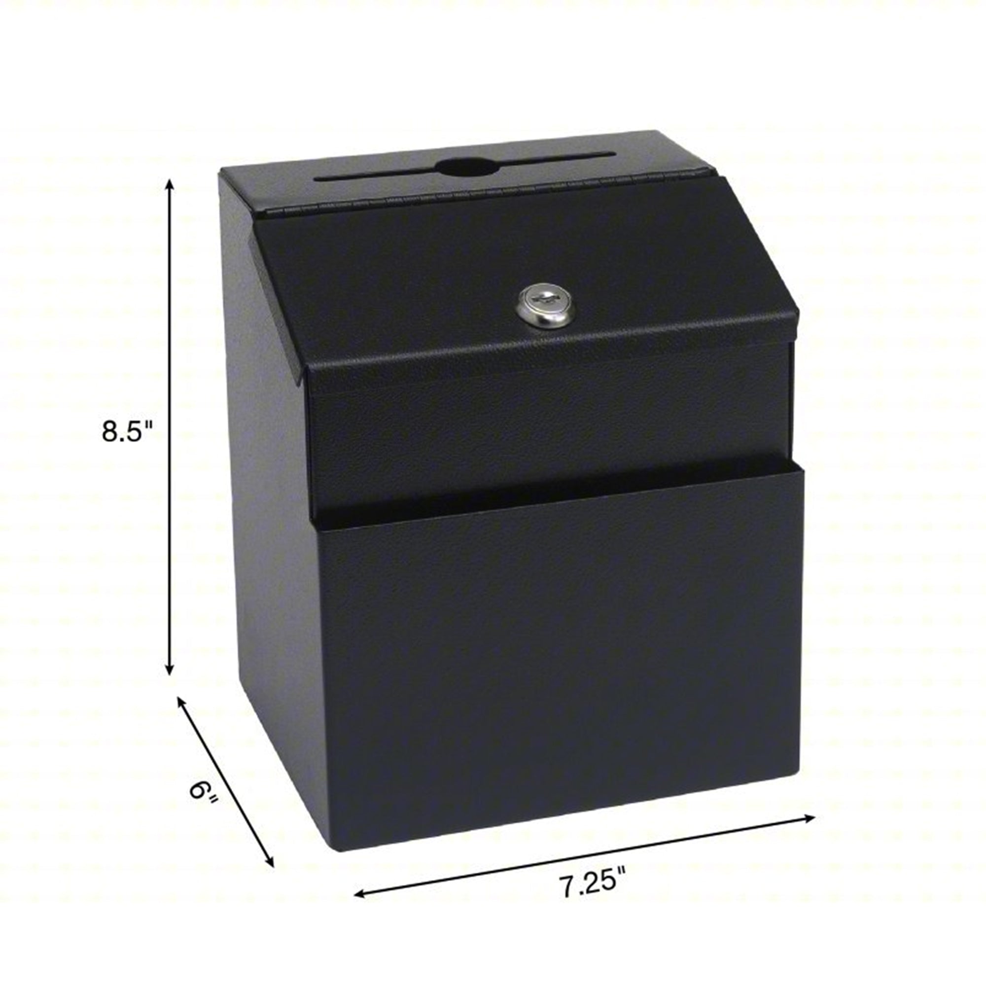 Suggestion Box Steel Blk