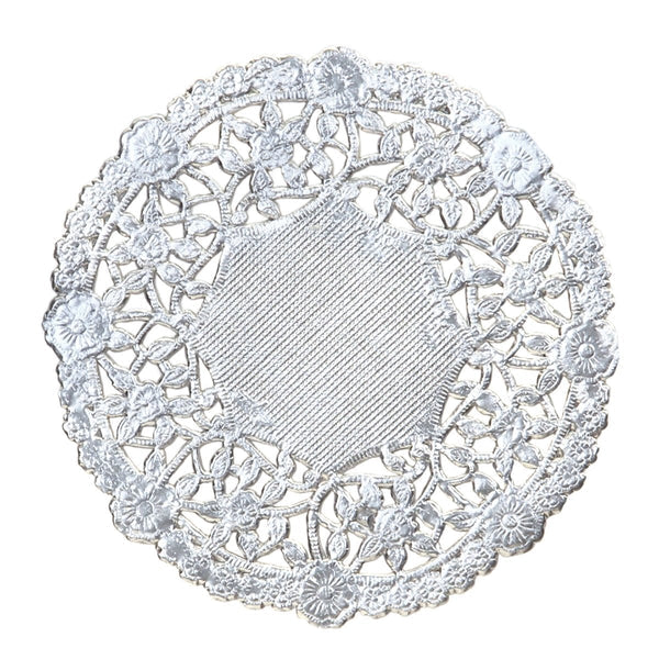 Doilies - Round 12 ct., 12" Silver