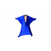 Bintiva Body Sock Sensory Sox - Deep Pressure Stimulation for Children with Sensory Proceessing Disorders or Autism  Large (54 Inch X 26 Inch)  Blue