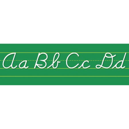 North Star Teacher Resource Contemporary Cursive Alphabet Lines Bulletin Board Set