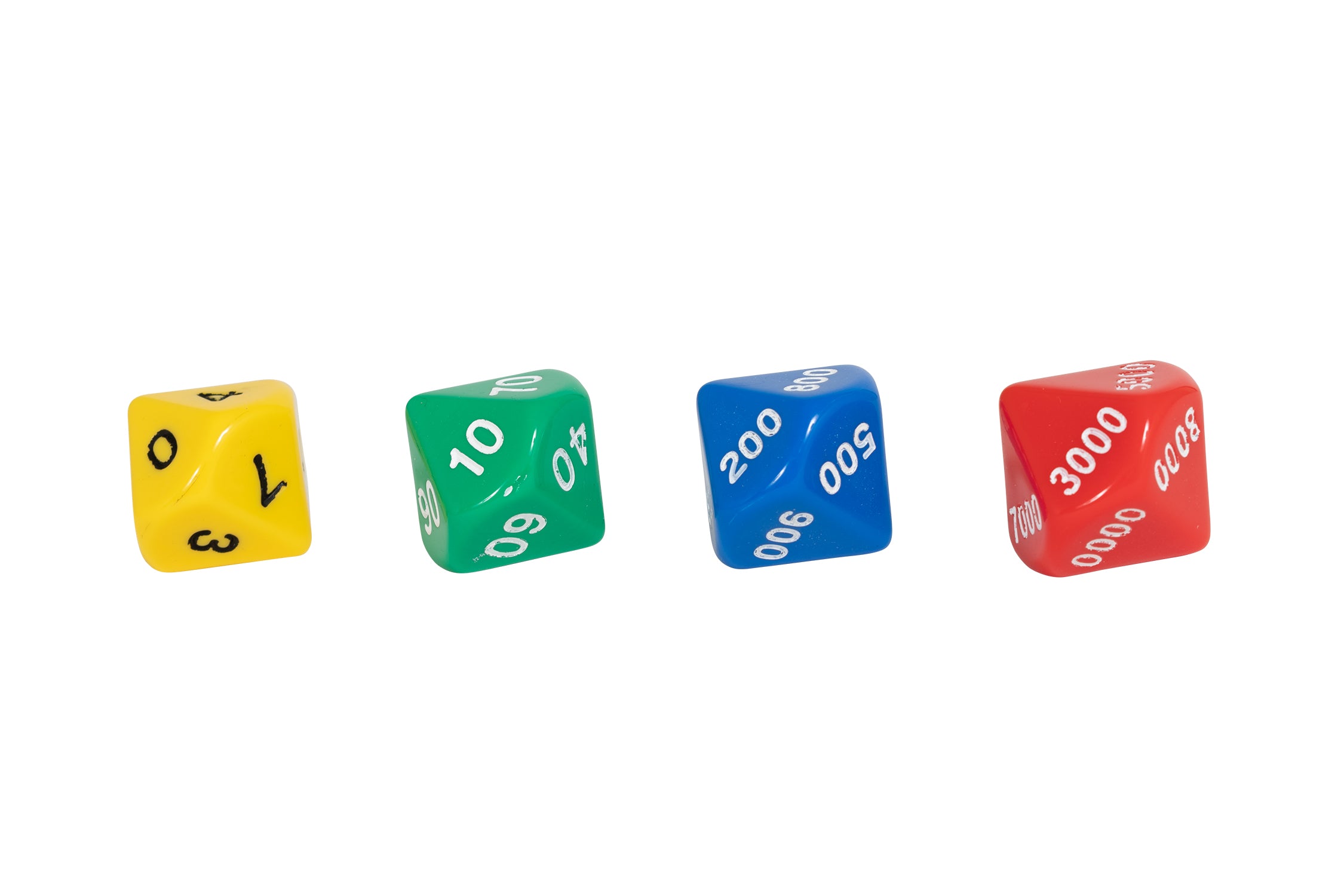 Jumbo Place Value Dice Classroom Set