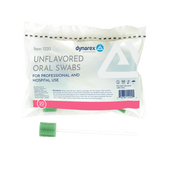 Oral Swabsticks, Unflavored, - 250 pcs per Box/4 Boxes per Case