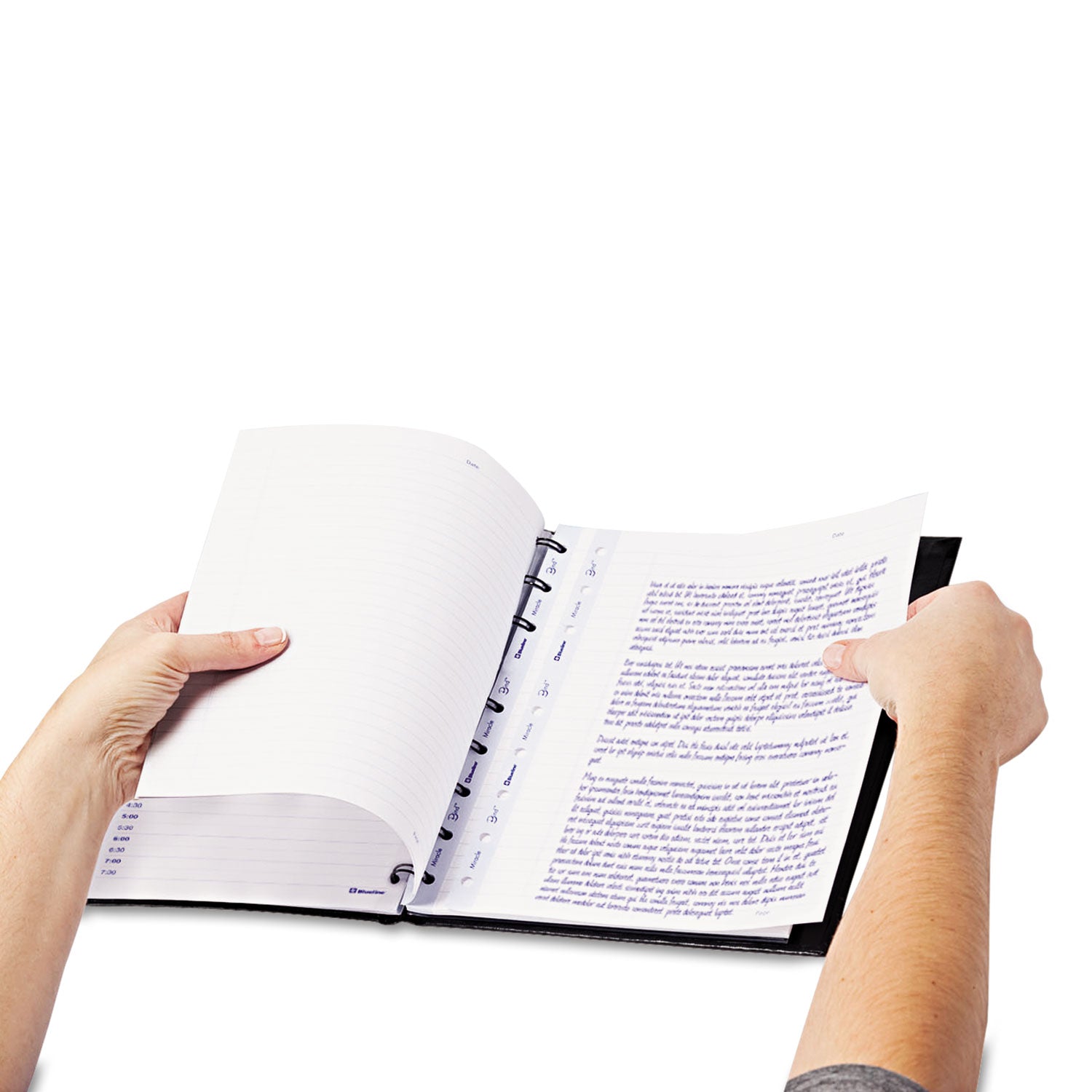Rediform MiracleBind College Ruled Notebooks - Letter