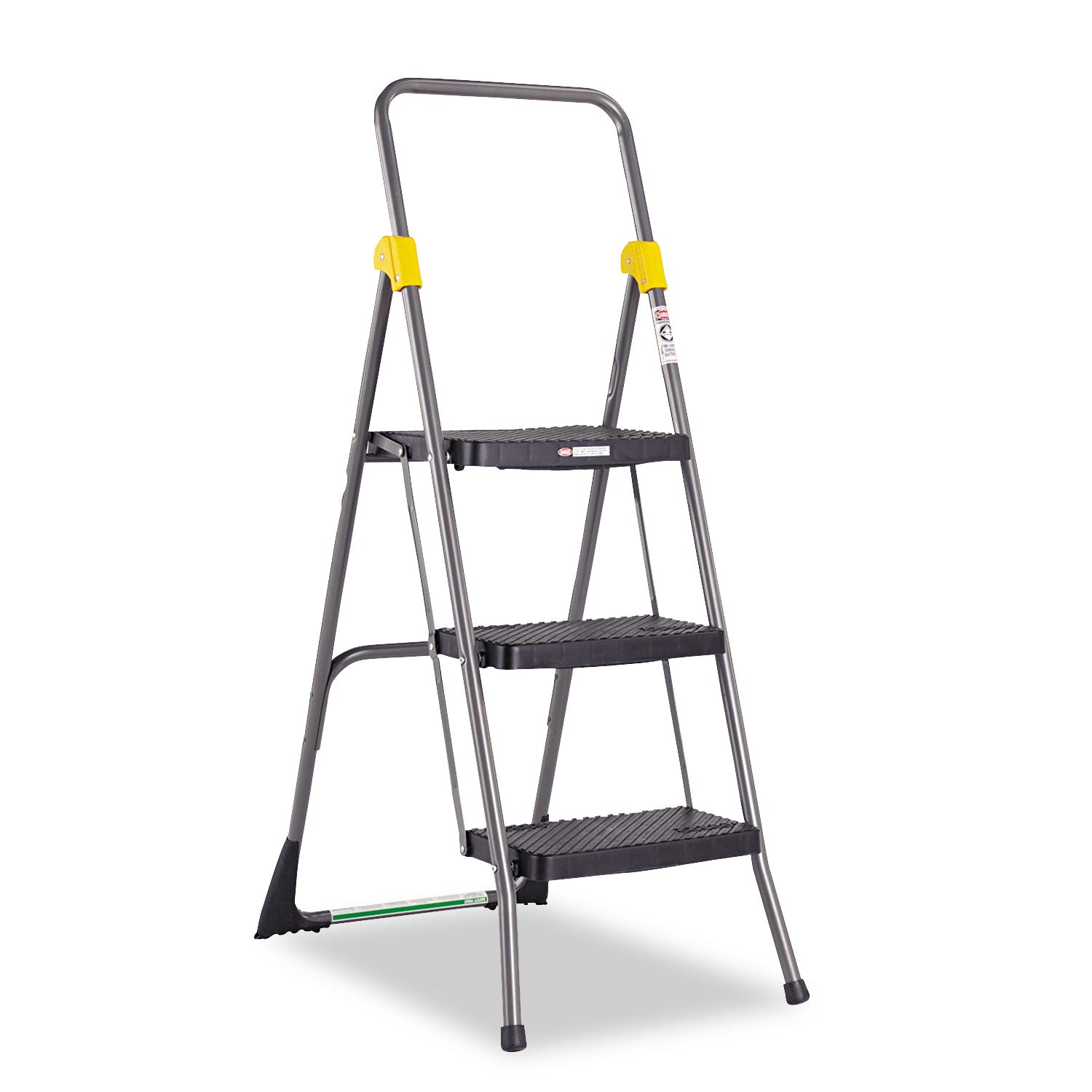 3 Step - 300 lb Load Capacity - 14.5" Width x 12.3" Depth x 56" Height - Gray Orange