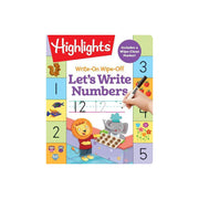 Highlights Write-on Wipe-Off Fun to Learn Activity Books: Write-on Wipe-Off Let S Write Numbers (Other)