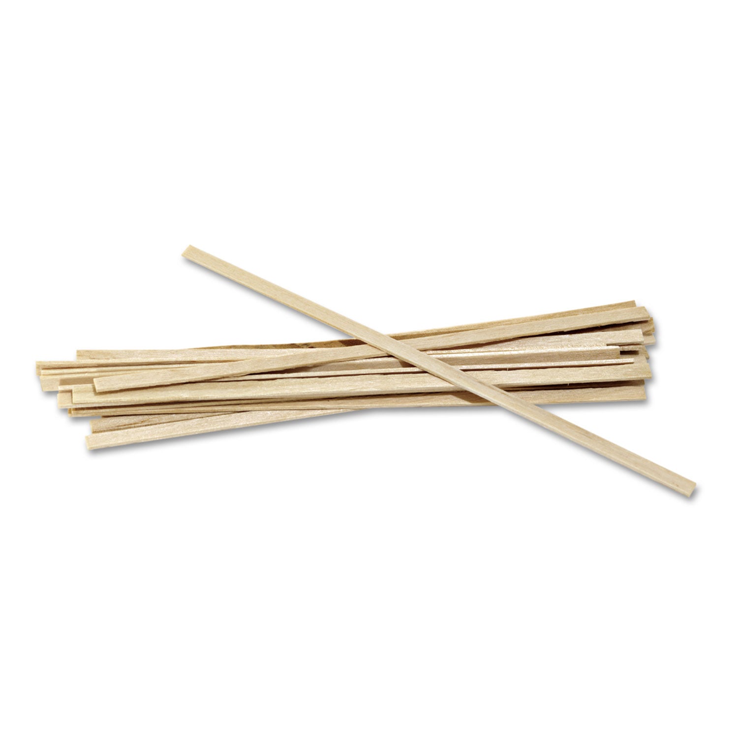 Royal Wood Coffee Stir Sticks, 5.5" Length, Birch Wood, Natural, 1000/Box, 10 Carton