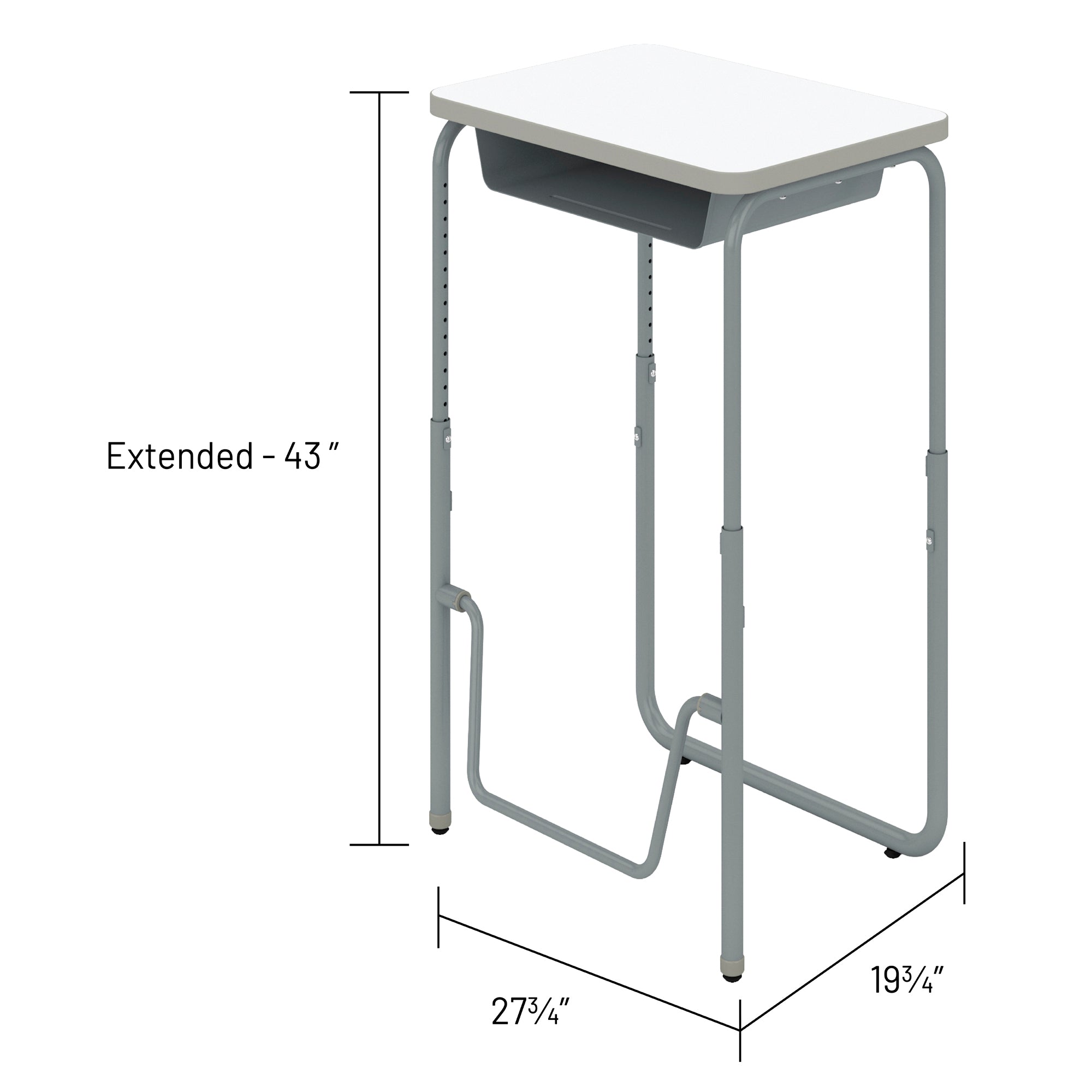 Sdnt Desk Pend 29-43" Bb Drye