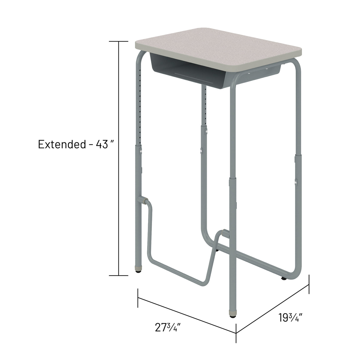 Sdnt Desk Pend 29-43" Bb Gyna