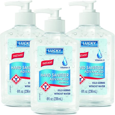 Lucky Super Soft Hand Sanitizer  8 Fl Oz