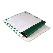 Survivor&reg; 10 x 13 x 2 DuPont Tyvek Expansion First Class Border Mailers - First Class Mail - 10" Width x 13" Length - 2" Gusset - 18 lb - Peel & Seal - White - Tyvek - 100 / Carton
