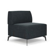 OfficeSource Saxon Modular Reception Seating Base and Back - Iron