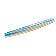 Fellowes Microban Photo Gel Keyboard Wrist Rest - Sandy Beach - 0.75" Height x 18.56" Width x 2.31" Depth - Multicolor, Transparent - Rubber, Gel - Stain Resistant, Skid Proof - 1 Each
